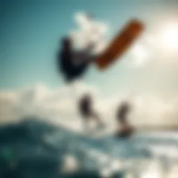 Airush Ultra Team in action on the water