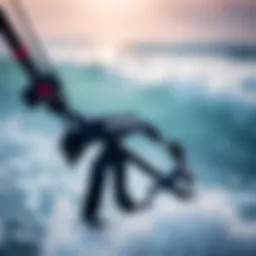 Detailed look at Dakine windsurf harness design