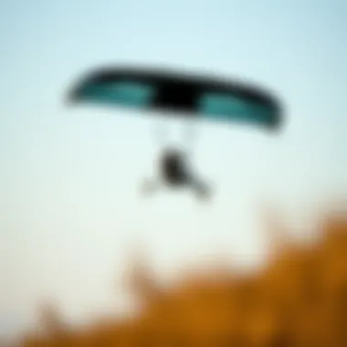 Dynamic flight of the Duotone Neo 9M kite against a clear sky