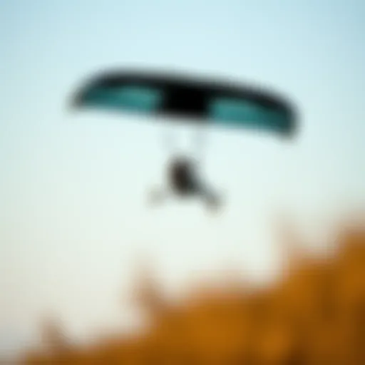 Dynamic flight of the Duotone Neo 9M kite against a clear sky