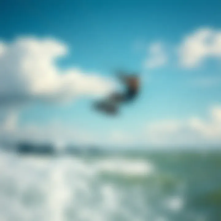 Kiteboarding with the Duotone Neo 9M in various wind conditions