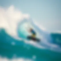 Kiteboarding aerial view showcasing axis wake dynamics