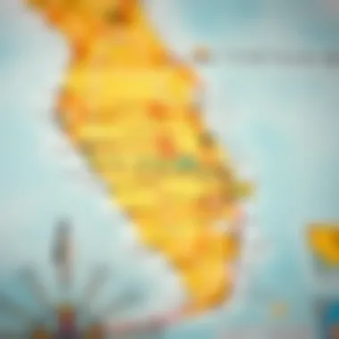 Comprehensive Map of Cities and Attractions Map showcasing the diverse cities and attractions in the Florida Panhandle region