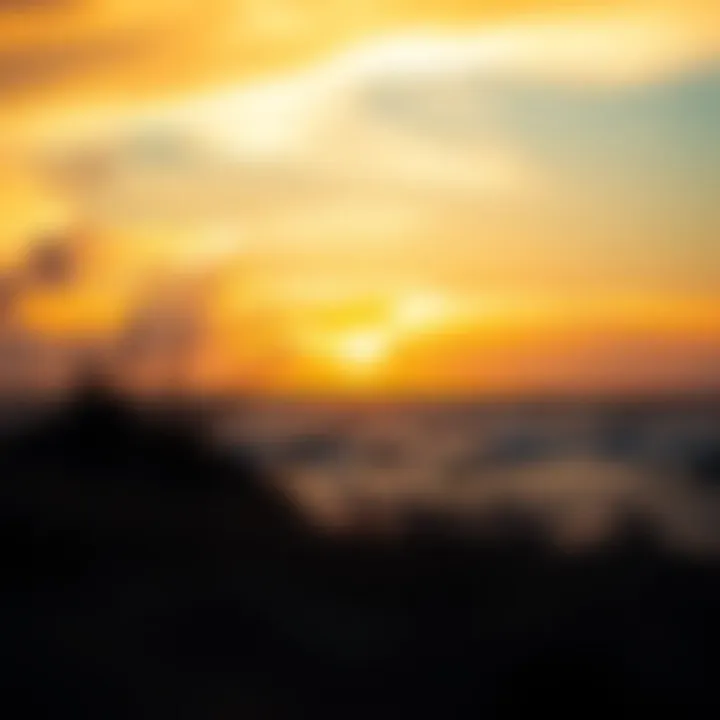 Stunning Sunset Over Jambiani A stunning sunset illuminating the skies over Jambiani, the perfect end to an adventurous day