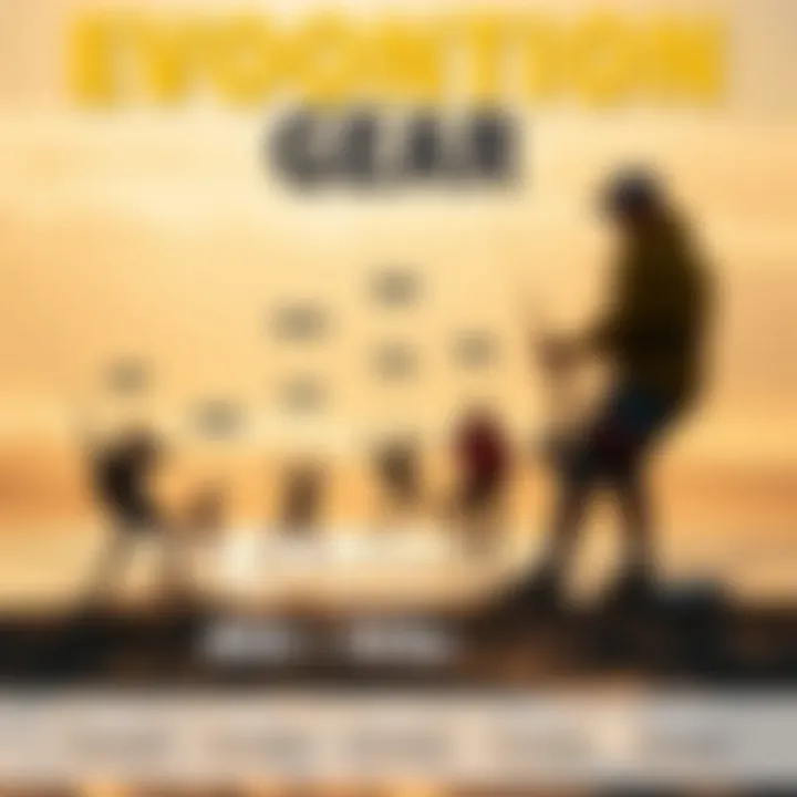 Evolution of Kiteboarding Gear An infographic highlighting the evolution of kiteboarding gear
