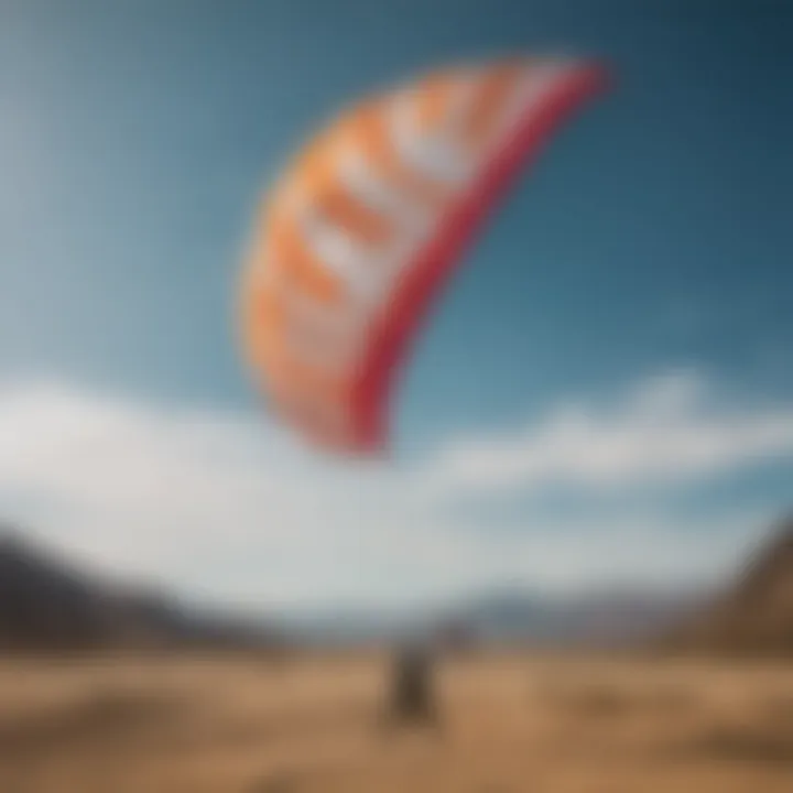 Range of Ozone kites displayed for potential buyers