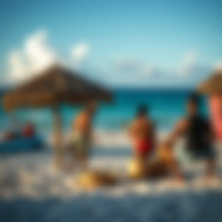 Local culture reflected in vibrant beachside activities at Coconut Bay