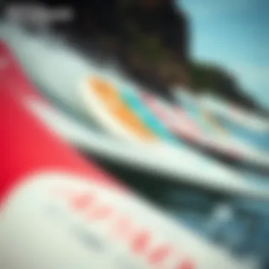 Foil Surfboards in Diverse Conditions Comparison of different foil surfboards in various water conditions.