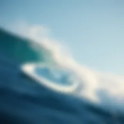 Dynamic illustration of pump surfboard design