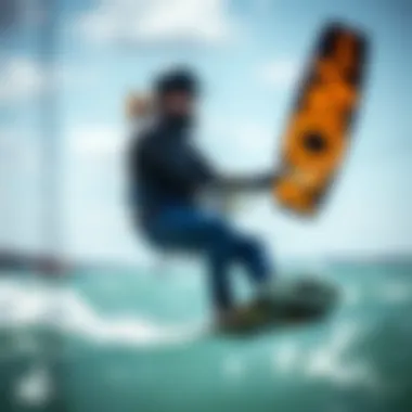 Kiteboarding Adventure with North Kite Kiteboarding enthusiast with North kite