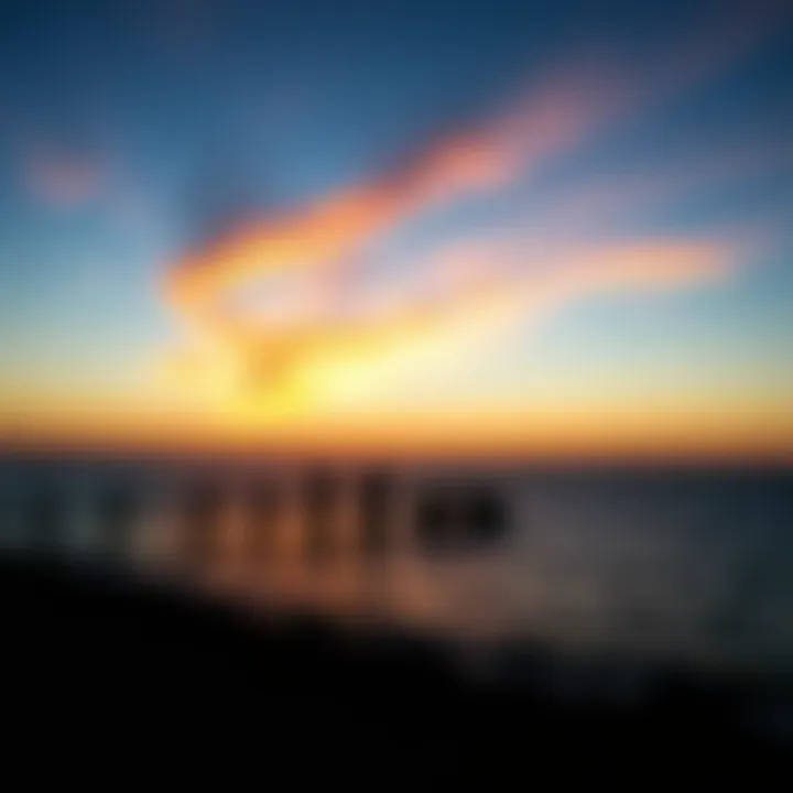 Breathtaking Sunset at Lake Michigan Stunning sunset over Lake Michigan