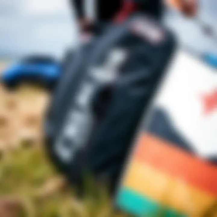 Materials in Kite Surfboard Bags Materials used for kite surfboard bags