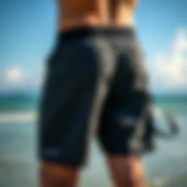 Functional Design Features Kitesurf shorts designed with functional pockets and features for performance