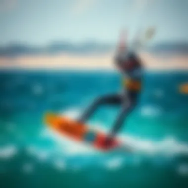 Enhanced Performance with Krypt T Tops Kiteboarder enjoying enhanced performance with Krypt T Tops