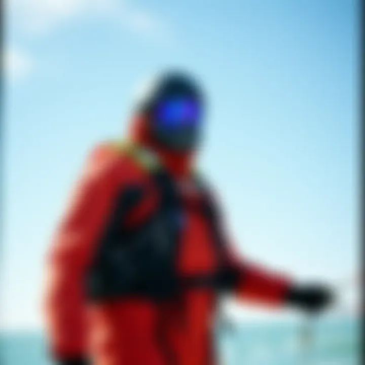 Key Features of the Survival Suit Features of Mustang Survival Suit highlighted