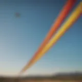 Diverse kite lines displayed in different colors and materials.