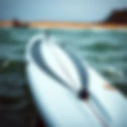 Dynamic design of an Ocean Rodeo board showcasing its sleek lines