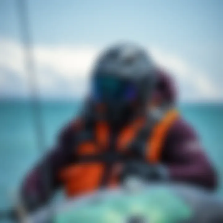 Essential Safety Gear for Kiteboarding Safety gear and equipment essential for kiteboarding with large kites