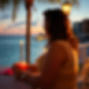 Romantic Escape Romantic setting at a South Padre Island hotel