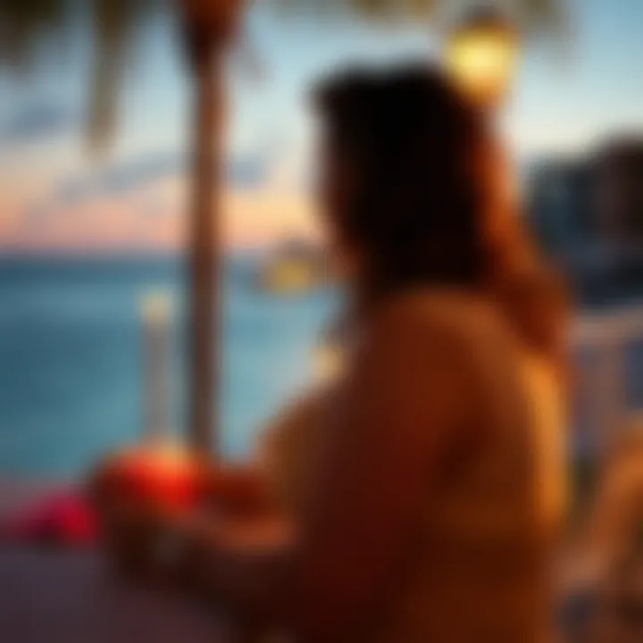 Romantic Escape Romantic setting at a South Padre Island hotel