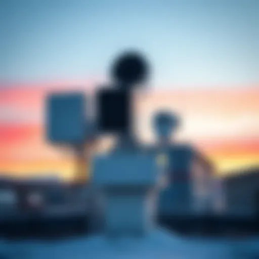 Detailed view of Two Harbors weather radar system