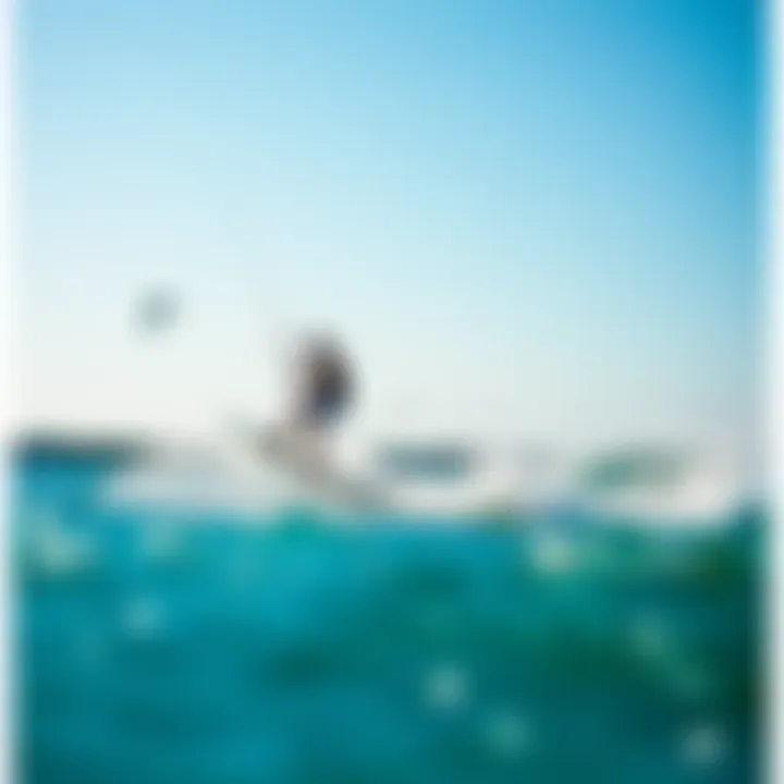 Comparison of different types of hydrofoils used in kiteboarding