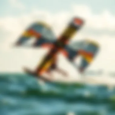 North Foil Wing in action on the water