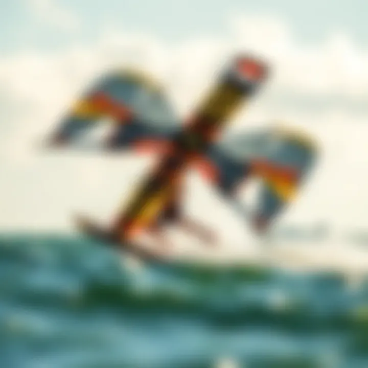 North Foil Wing in action on the water