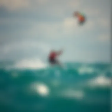 Wind Dynamics and Kite Performance Illustration of wind dynamics affecting kite performance