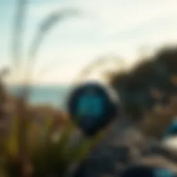 Windmeter in natural environment